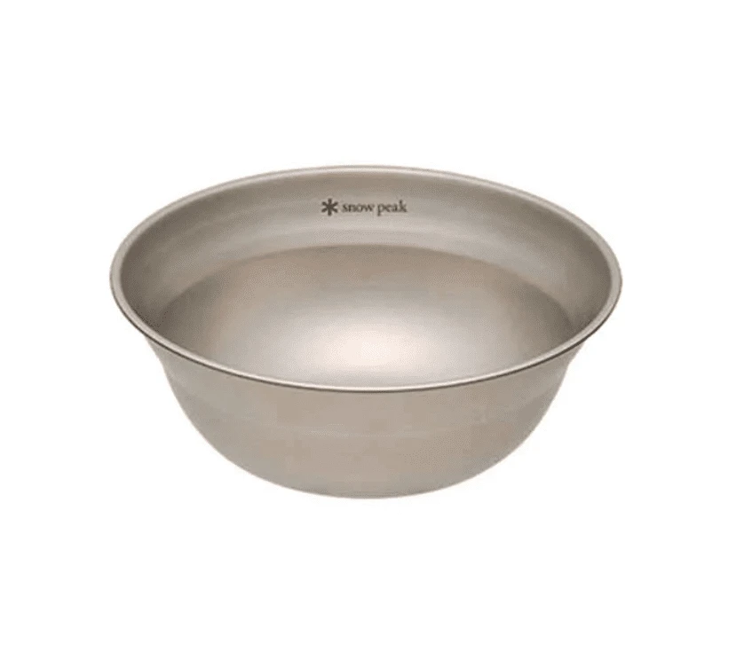 Snow Peak Renewed Tableware Stainless Steel Bowl M