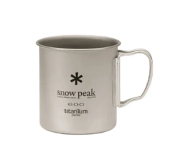 Snow Peak Titanium Single Wall 600ml Mug