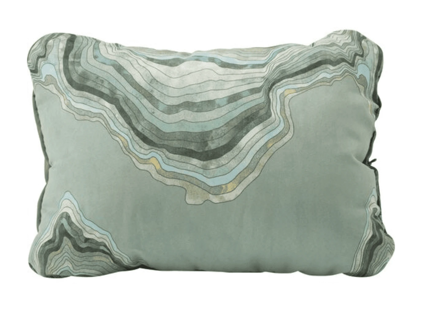 Thermarest Compressible Pillow Cinch Topo Wave - Regular