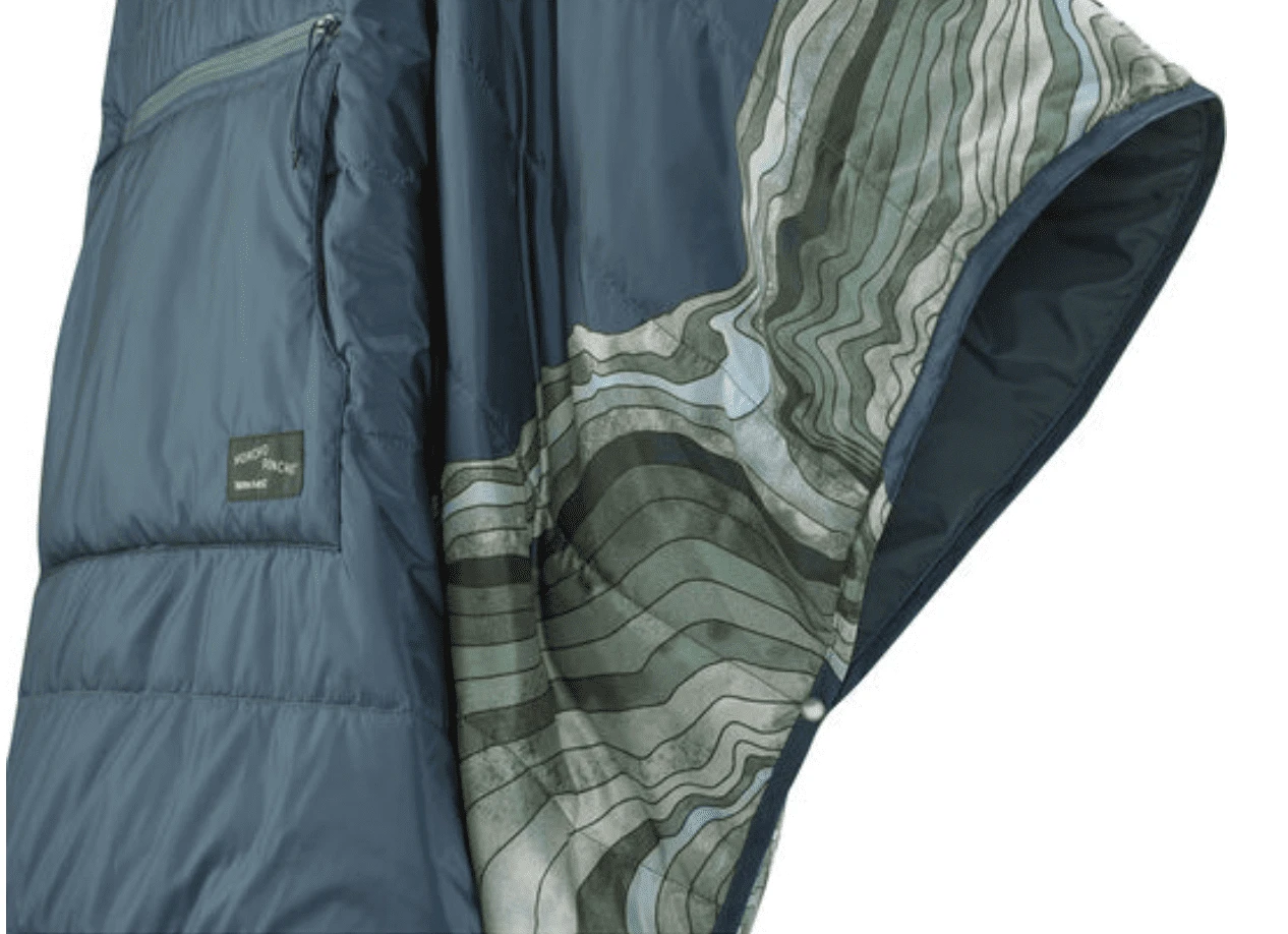 Thermarest Honcho Poncho Camp Blanket - Mars Red - Image 2