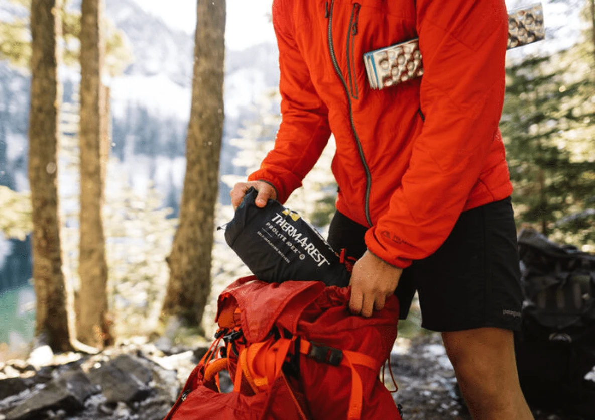 Thermarest ProLite Apex Sleeping Pad Heat Wave Red - Regular - Image 5