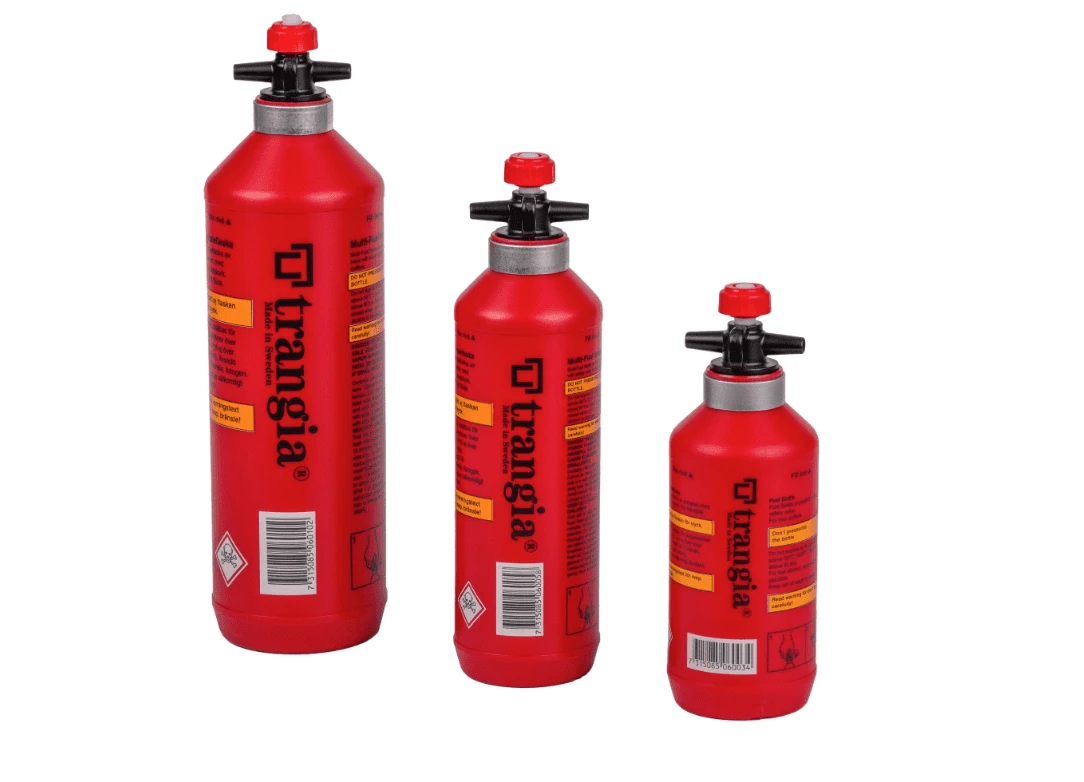 Trangia 0.3 Litre Fuel Bottle - Red - Image 2