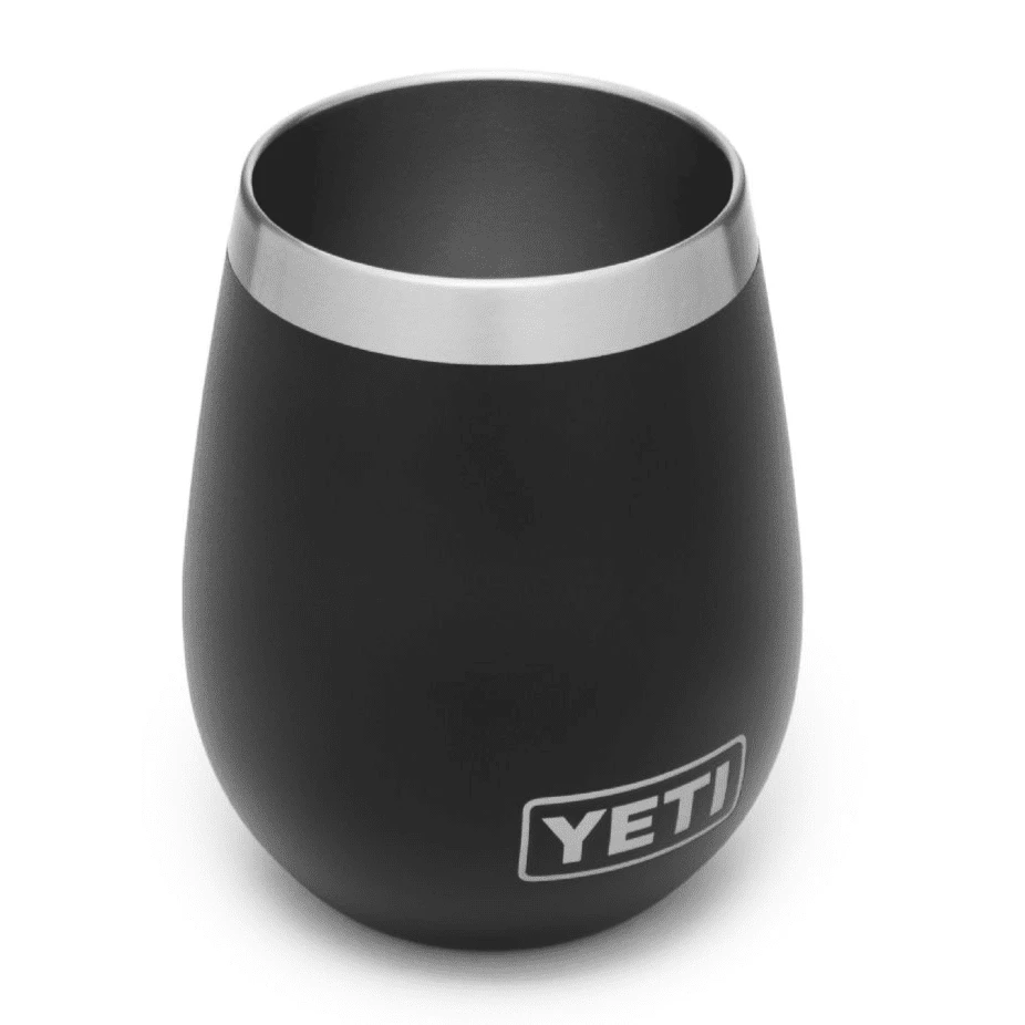 YETI Rambler 10oz / 296 Ml Wine Tumbler - Black