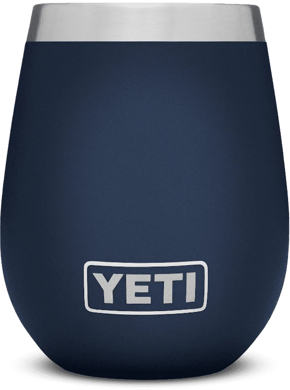 YETI Rambler 10oz / 296 Ml Wine Tumbler - Navy - Image 2
