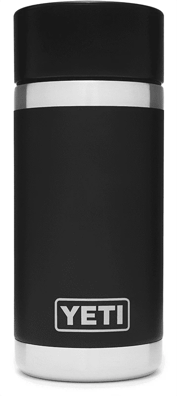 YETI Rambler 12oz / 354 Ml Bottle With HotShot Cap - Black