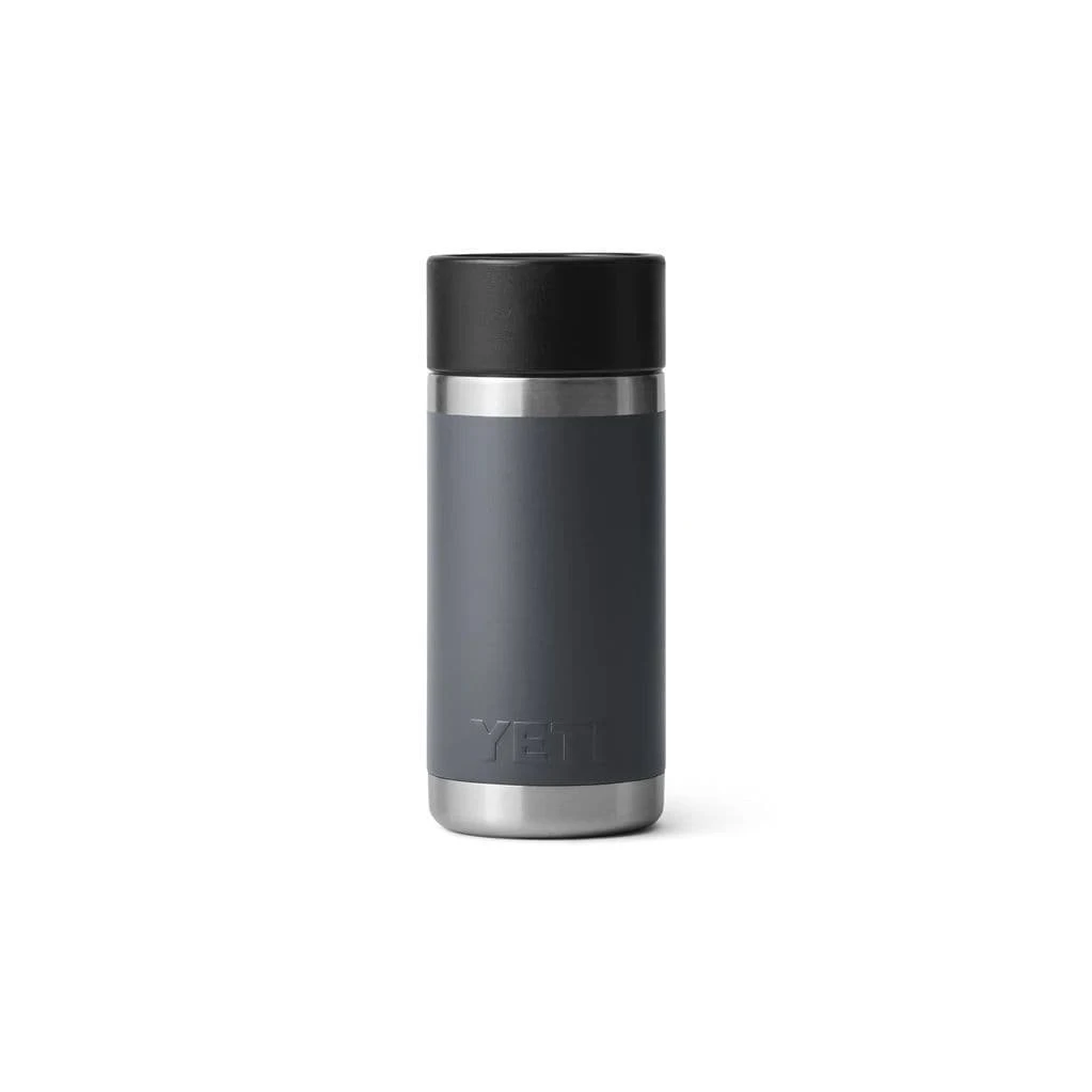 YETI Rambler 12oz / 354ml Bottle With HotShot Cap - Charcoal - Image 4