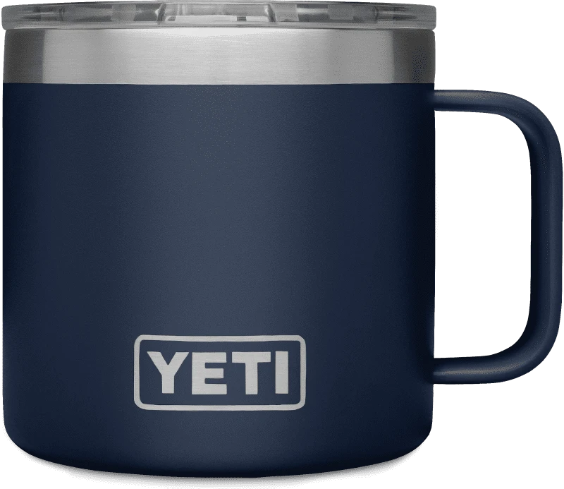 YETI Rambler 14oz / 414ml Mug - Navy - Image 3