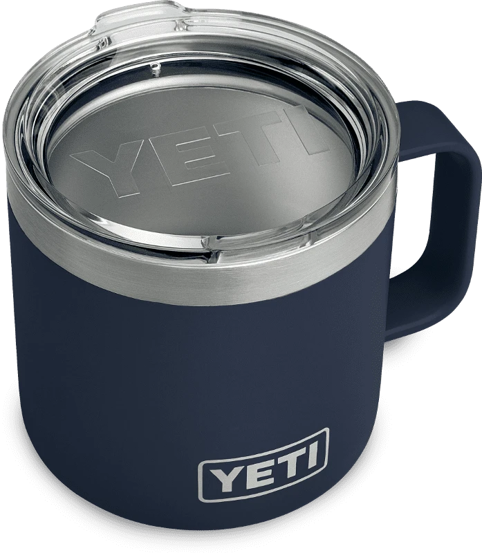 YETI Rambler 14oz / 414ml Mug - Navy - Image 4