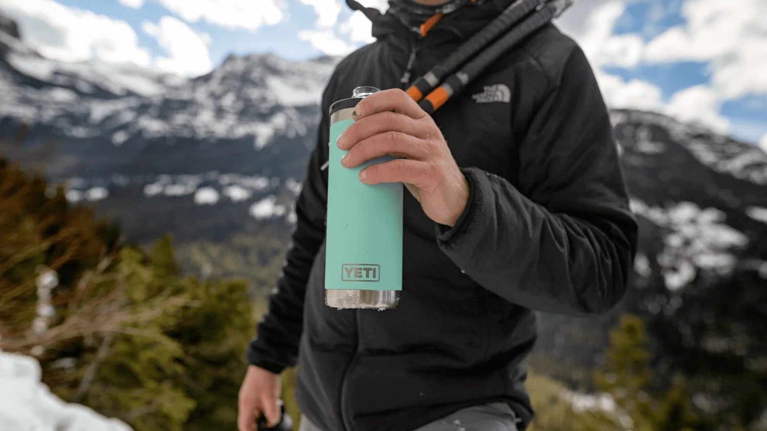 YETI Rambler 18 Oz / 532 Ml Bottle With Chug Cap - Seafoam - Image 3