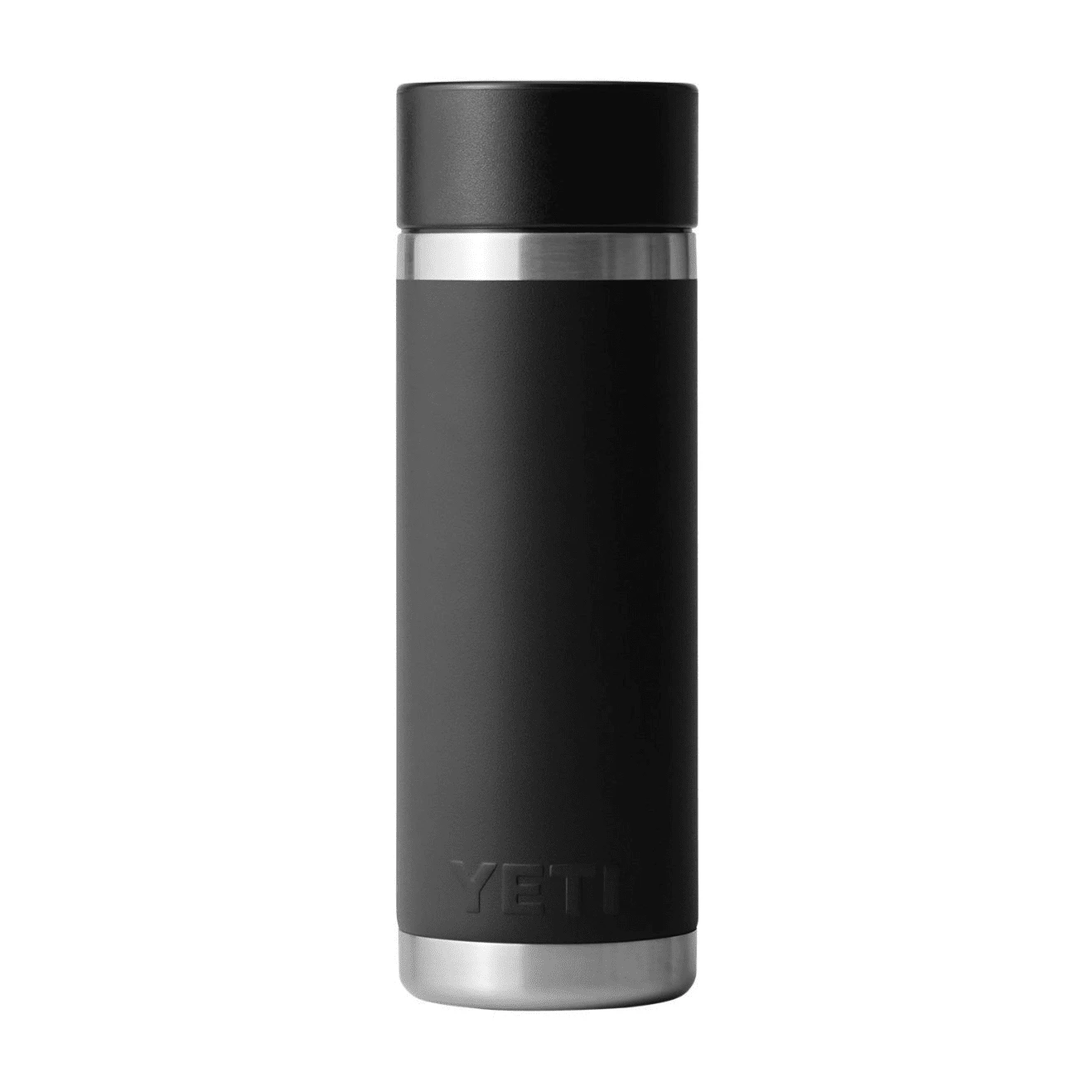 YETI Rambler 18 Oz / 532 Ml Bottle With HotShot Cap - Black - Image 2