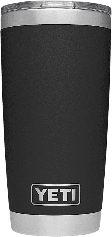 YETI Rambler 20oz / 591ml Tumbler - Black - Image 3
