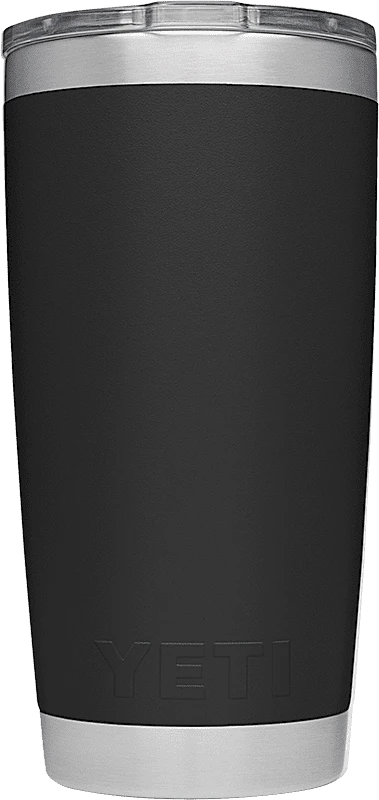 YETI Rambler 20oz / 591ml Tumbler - Black - Image 4