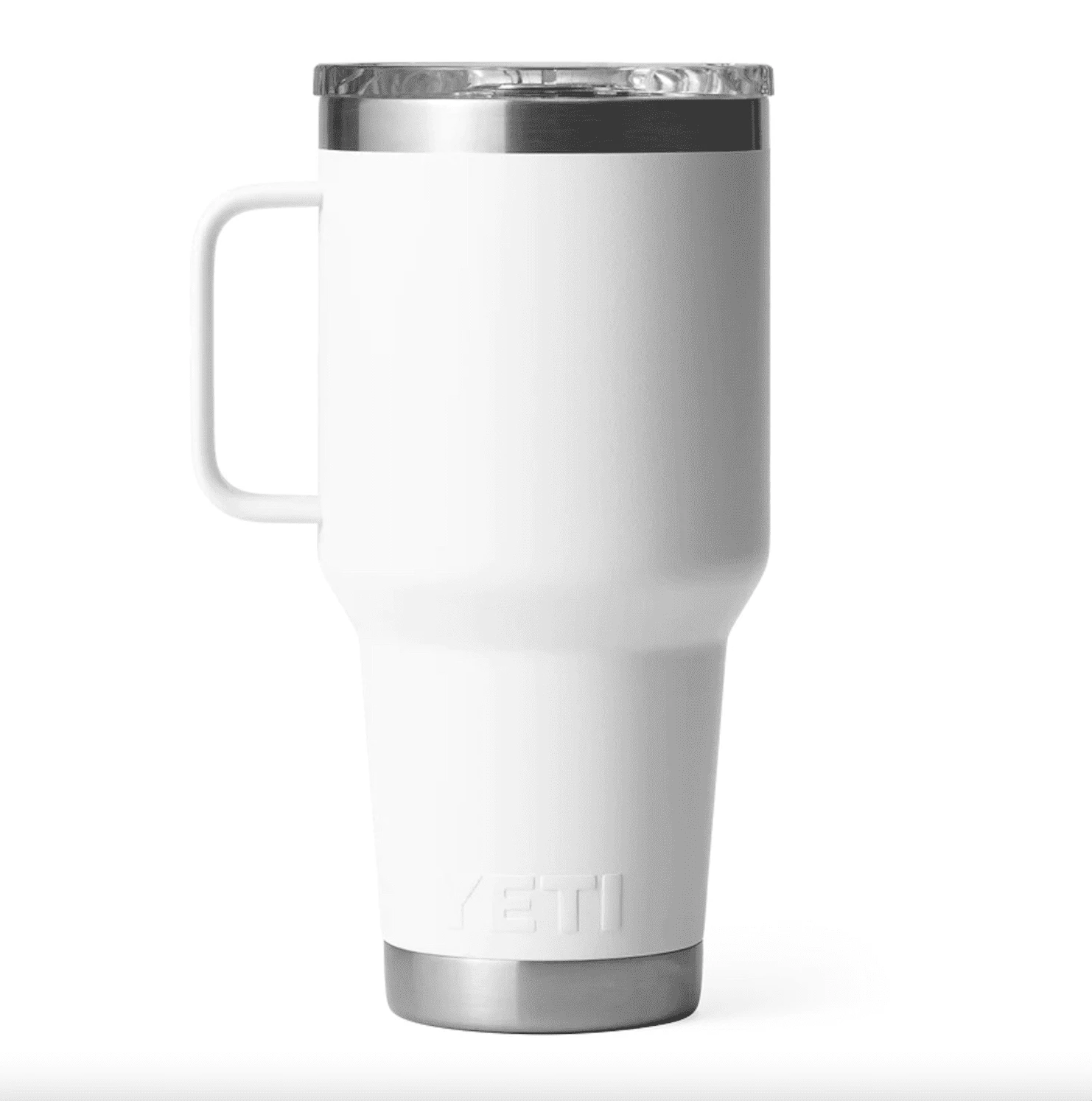 YETI Rambler 30oz / 887ml Travel Mug - White - Image 3