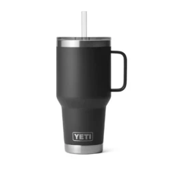 YETI Rambler 35oz / 994ml Straw Mug With Straw Lid - Black