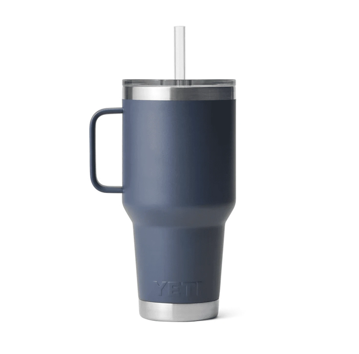 YETI Rambler 35oz / 994ml Straw Mug With Straw Lid - Navy - Image 2