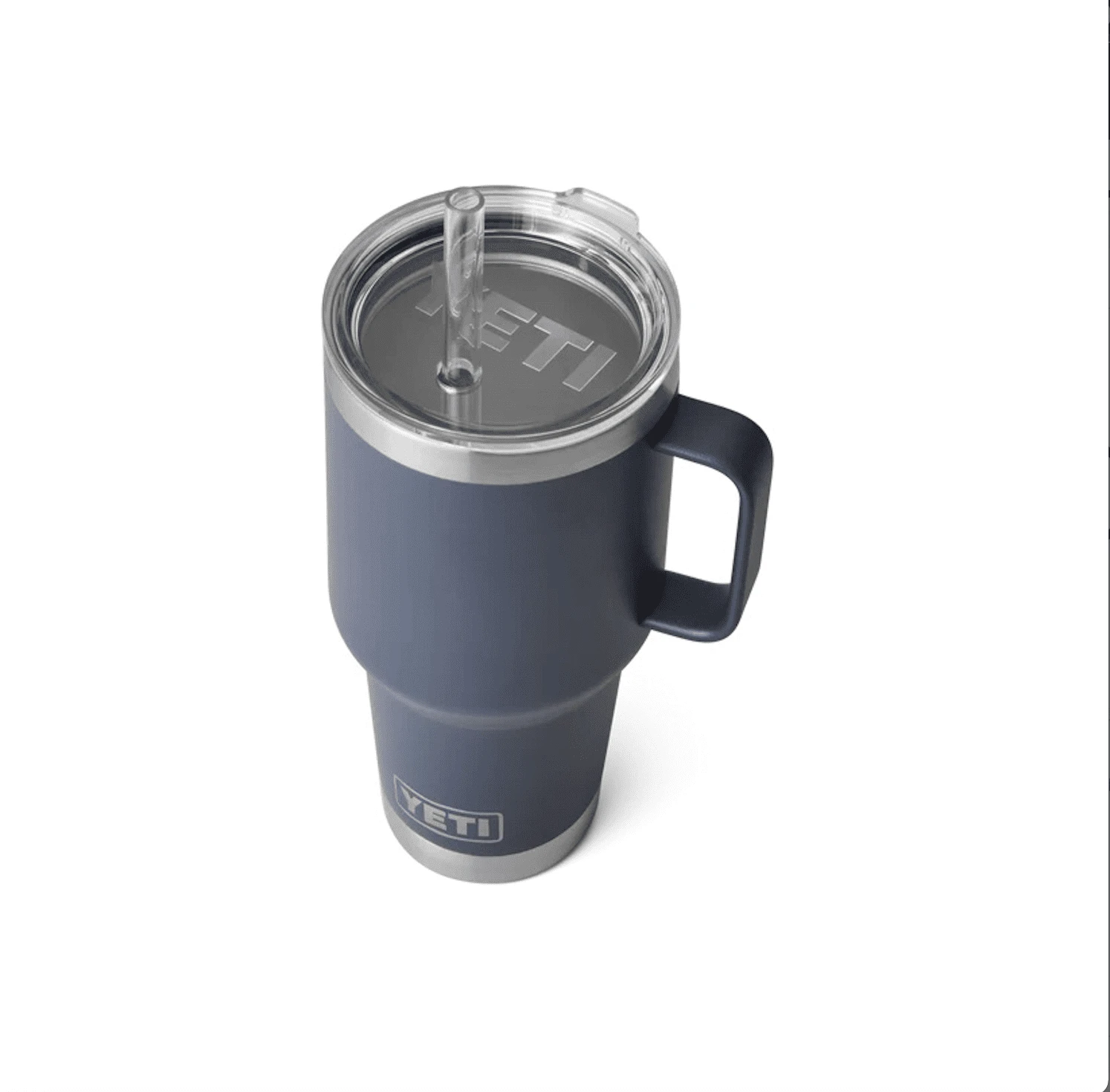 YETI Rambler 35oz / 994ml Straw Mug With Straw Lid - Navy - Image 3