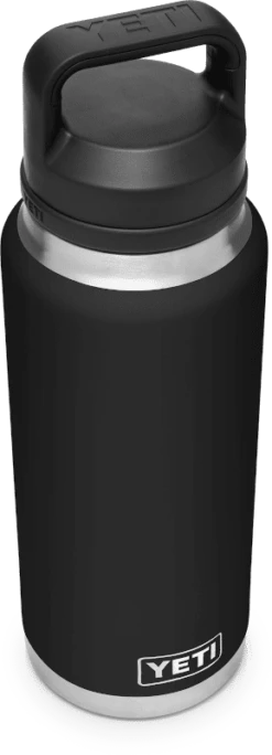YETI Rambler 36oz / 1065ml Bottle With Chug Cap - Black