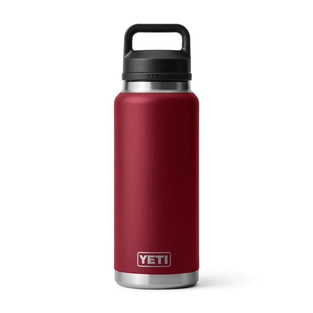 YETI Rambler 36oz / 1065ml Bottle With Chug Cap - Harvest Red