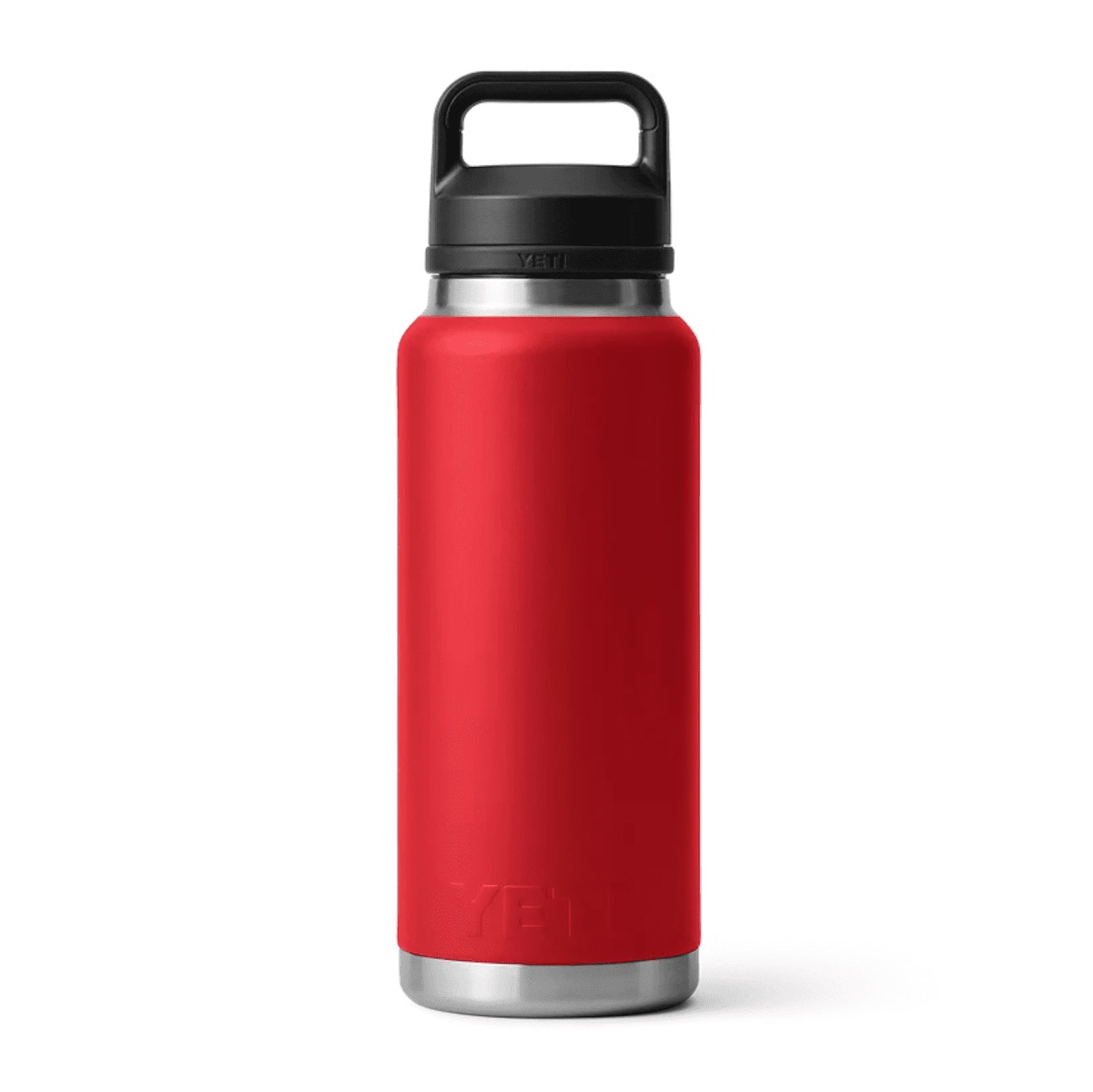 YETI Rambler 36oz / 1065ml Bottle With Chug Cap - Rescue Red - Image 2