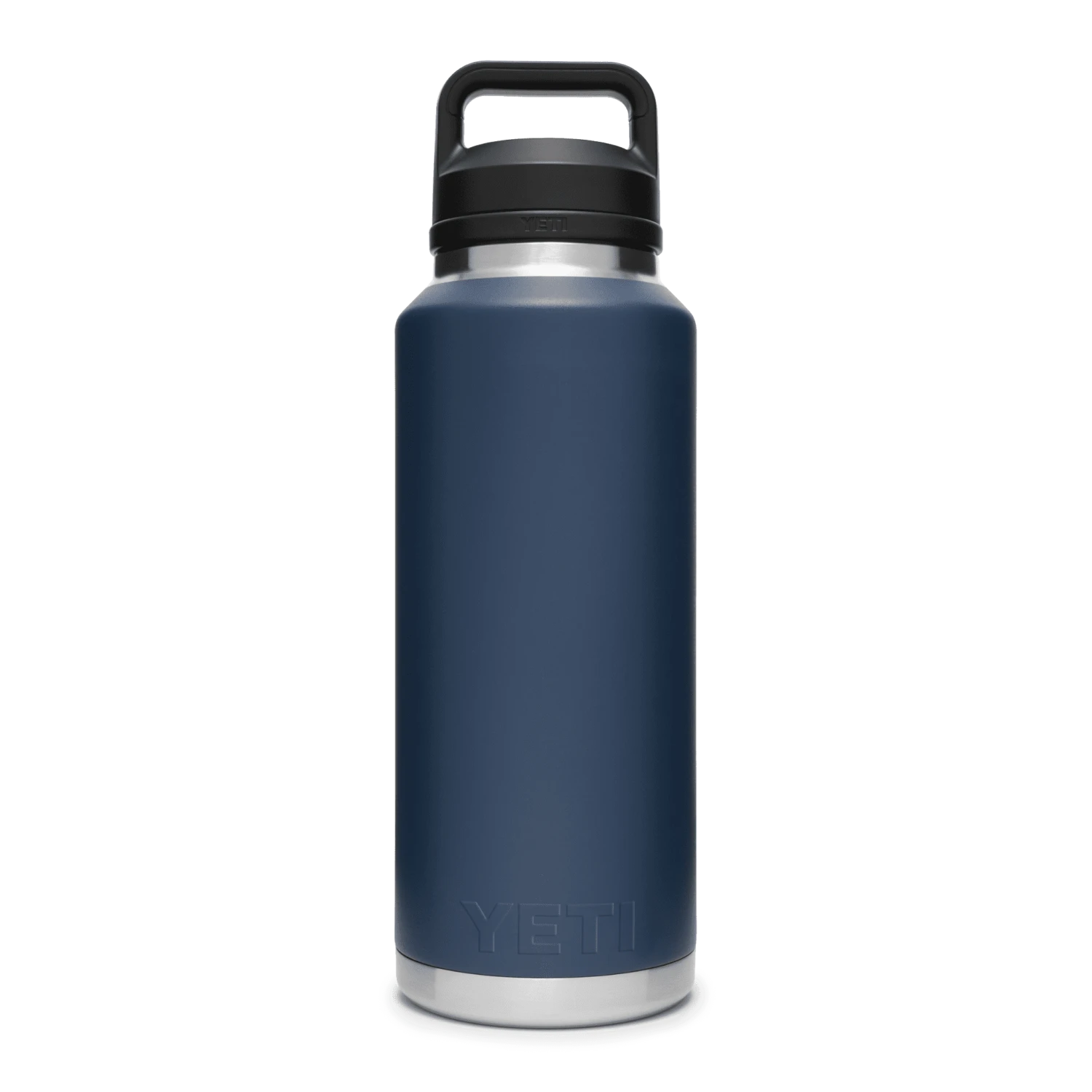 YETI Rambler 46oz / 1.4L Bottle With Chug Cap - Navy - Image 2