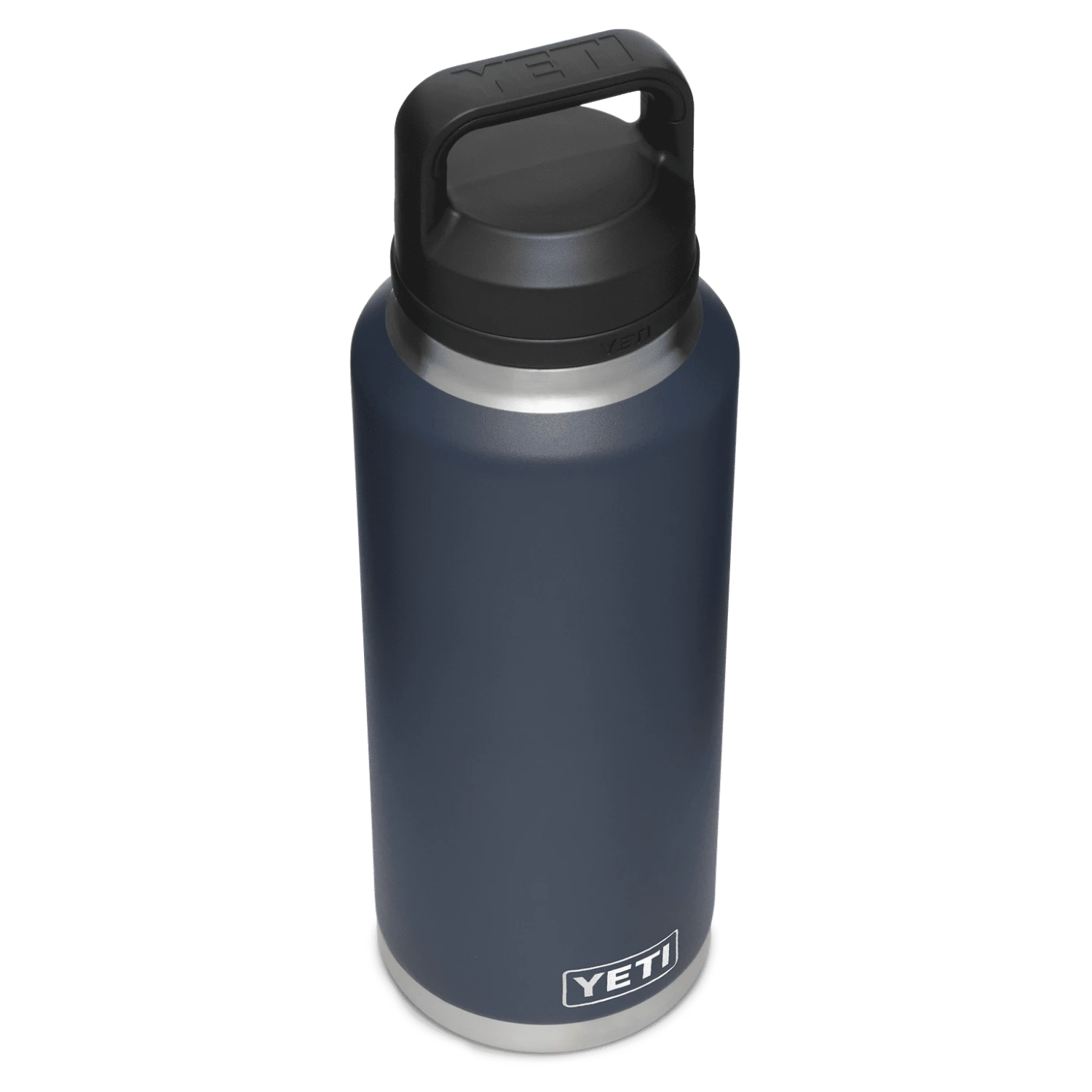YETI Rambler 46oz / 1.4L Bottle With Chug Cap - Navy - Image 4