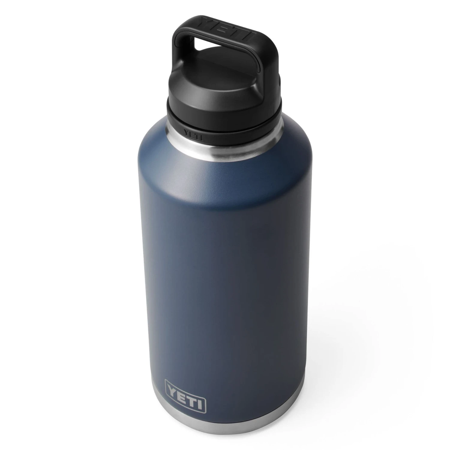 YETI Rambler 64oz / 1.9L Bottle With Chug Cap - Navy - Image 4