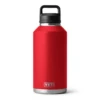YETI Rambler 64oz / 1.9L Bottle With Chug Cap - Rescue Red