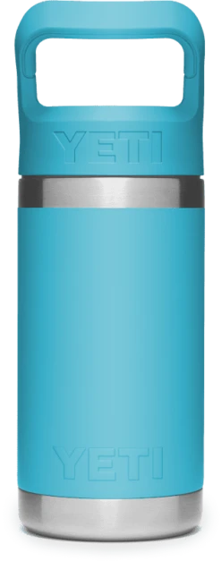 YETI Rambler Junior Kids 12 Oz / 354 Ml Bottle With Straw Cap - Reef Blue