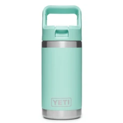 YETI Rambler Junior Kids 12 Oz / 354 Ml Bottle With Straw Cap - Seafoam