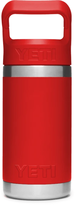 YETI Rambler Junior Kids 12oz / 354ml Bottle With Straw Cap - Canyon Red