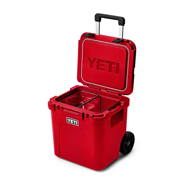 YETI Roadie 48 Wheeled Cool Box - Rescue Red - Image 2